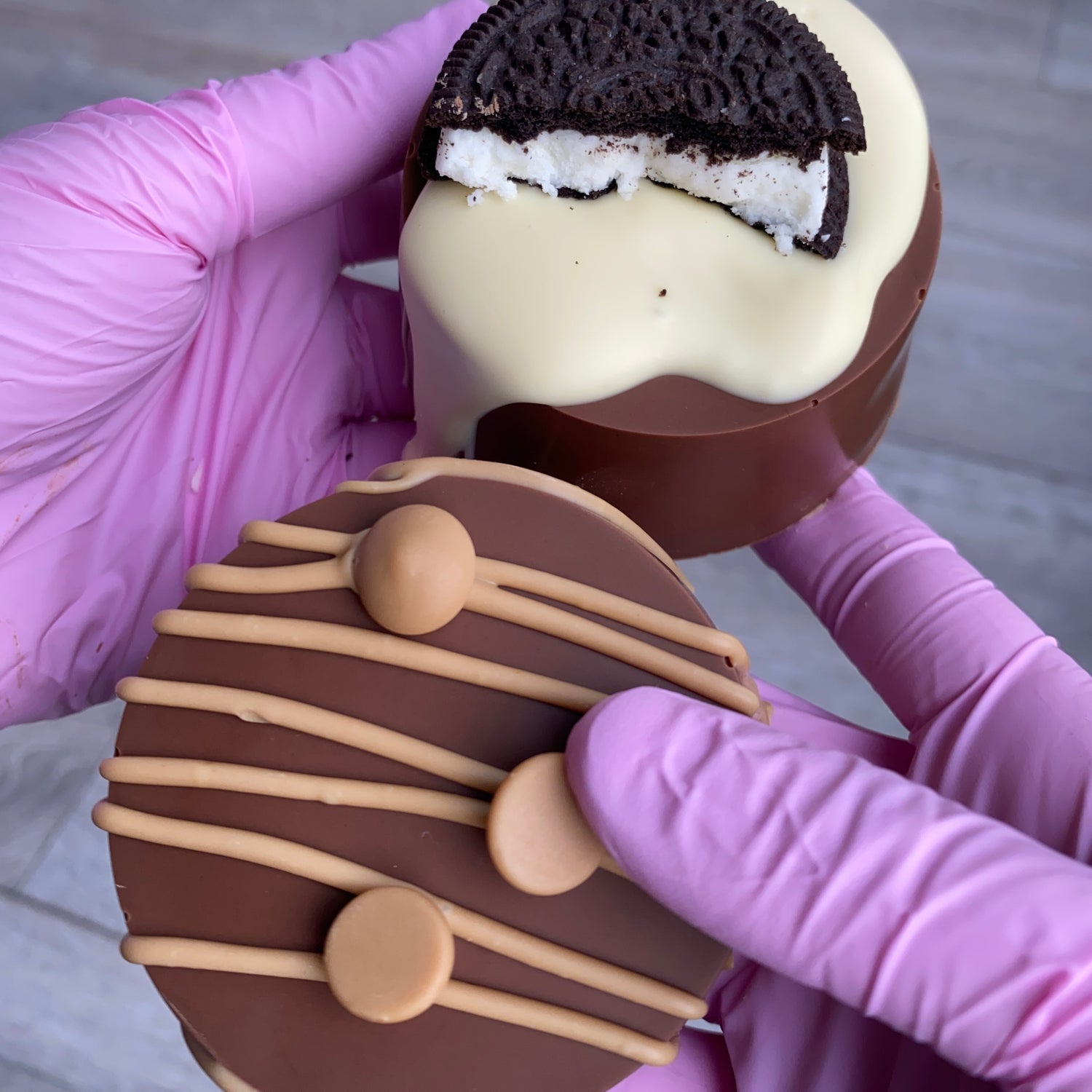 Chocolate cups