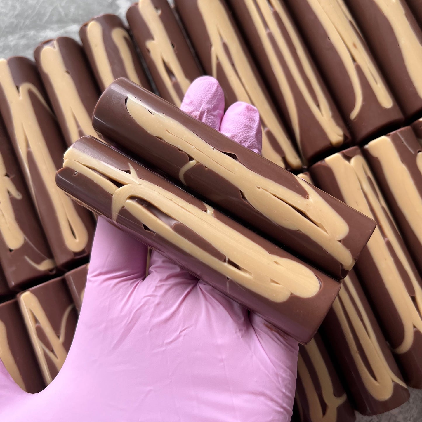 Caramel filled Baton