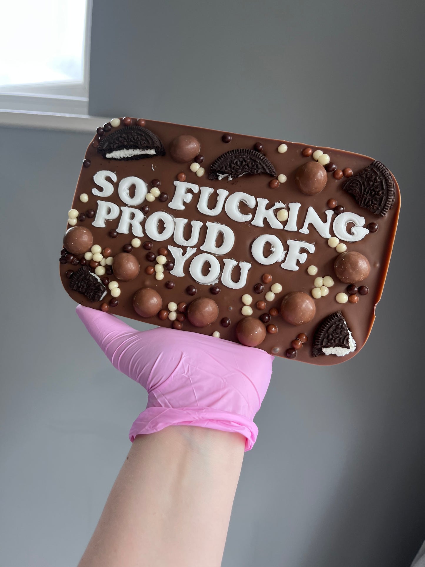 Personalised Chocolate Slab