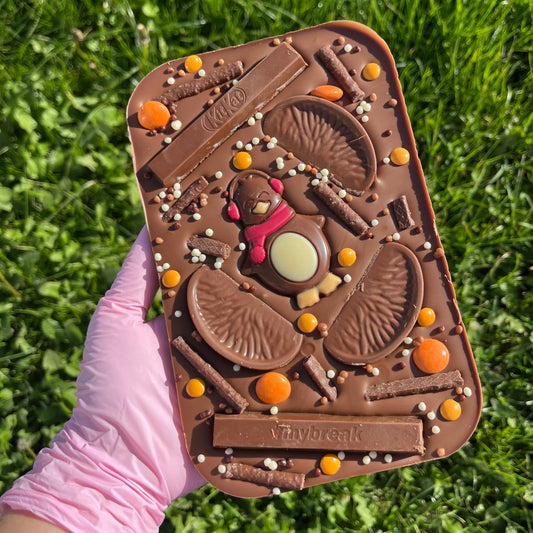 Chocolate orange Penguin Slab