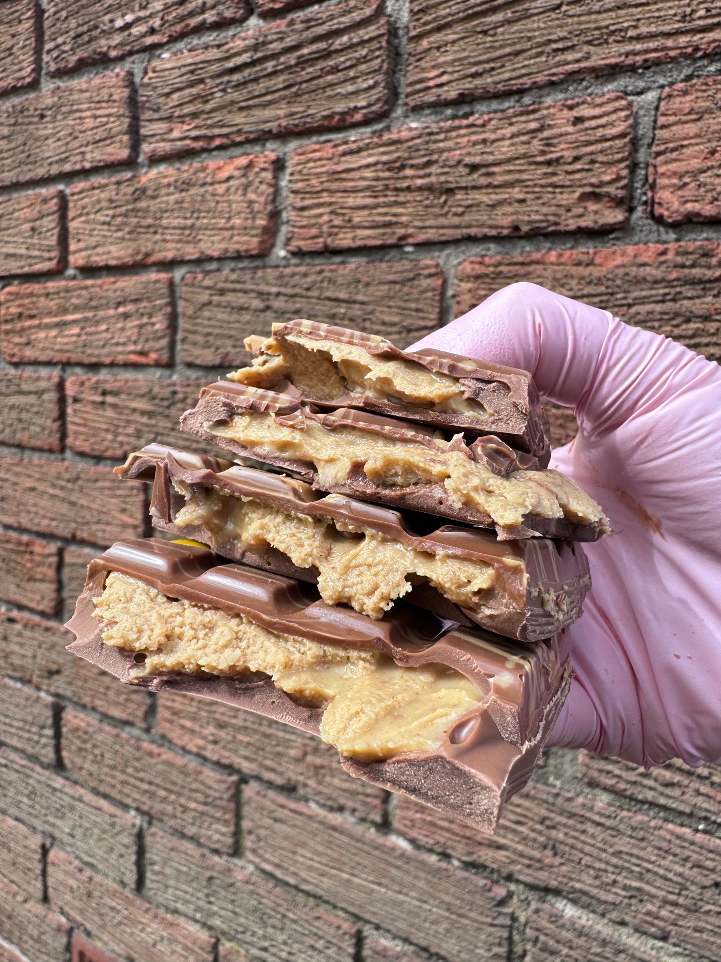 Peanut butter filled bar