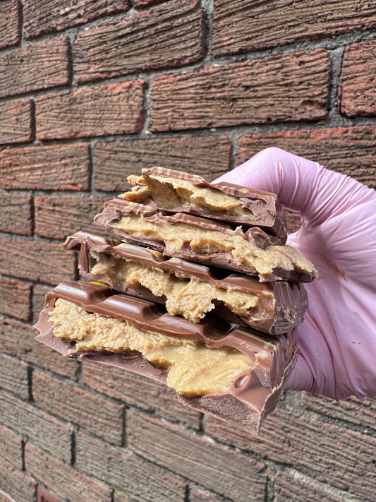 Peanut butter filled bar